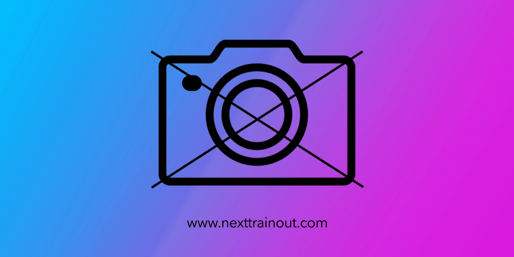 Put that damn camera&nbsp;away